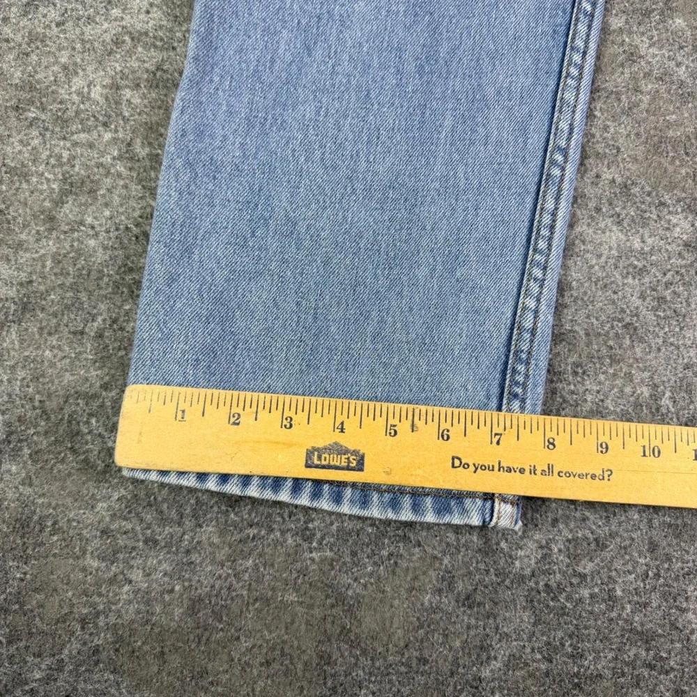 Levis distressing shown